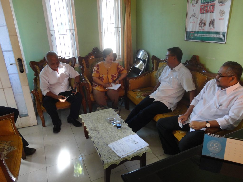 diskusi dg team ketahanan pangan lomut