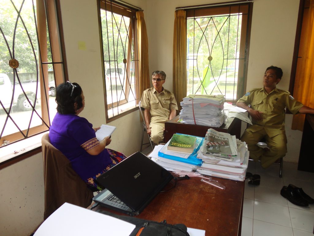 diskusi team dinas perikanan lotim