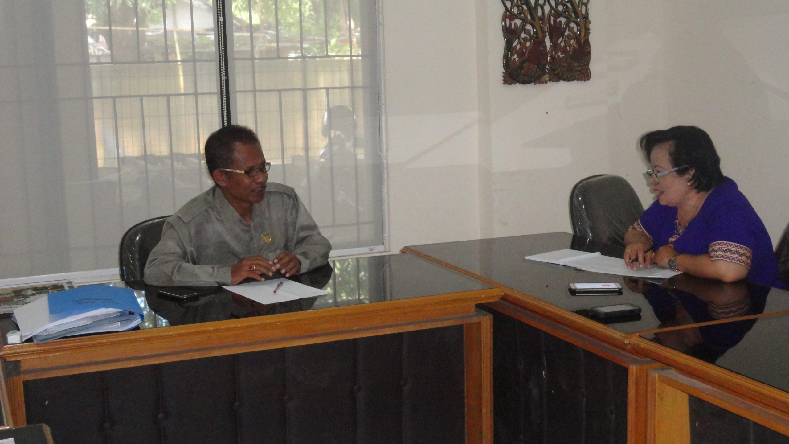 interview dprd lomut