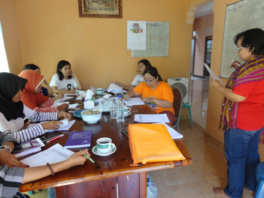 training enumerator lombar